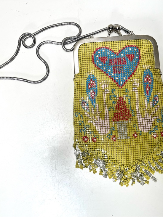 Anna Sui Handbags - Anna Sui Yellow chain mail purse from Ssense. Like new.